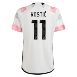 Fotballdrakter Juventus Kostic 11 Bortedrakt 2023-2024