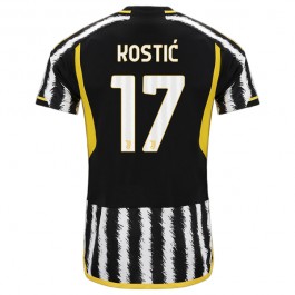 Fotballdrakter Juventus Kostic 17 Hjemmedrakt 2023-2024