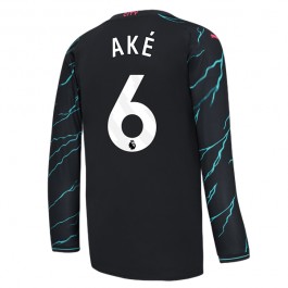Fotballdrakter Manchester City Ake 6 Tredjedrakt 2023-2024 - L/S