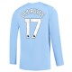 Fotballdrakter Manchester City De Bruyne 17 Hjemmedrakt 2023-2024 - L/S