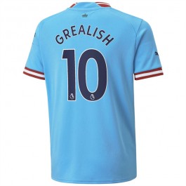 Fotballdrakter Manchester City Grealish 10 Hjemmedrakt 2022-2023