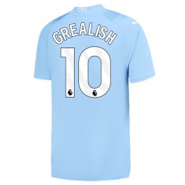 Fotballdrakter Manchester City Grealish 10 Hjemmedrakt 2023-2024