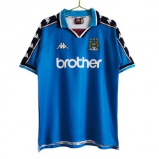 Fotballdrakter Manchester City Hjemmedrakt Retro 1997-1998
