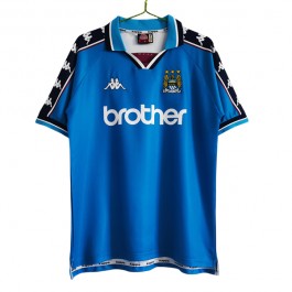 Fotballdrakter Manchester City Hjemmedrakt Retro 1997-1998
