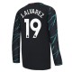 Fotballdrakter Manchester City J. Alvarez 19 Tredjedrakt 2023-2024 - L/S