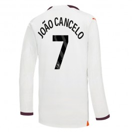 Fotballdrakter Manchester City Joao Cancelo 7 Bortedrakt 2023-2024 - L/S