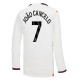 Fotballdrakter Manchester City Joao Cancelo 7 Bortedrakt 2023-2024 - L/S