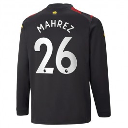 Fotballdrakter Manchester City Mahrez 26 Bortedrakt 2022-2023 - L/S