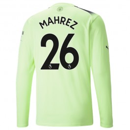 Fotballdrakter Manchester City Mahrez 26 Tredjedrakt 2022-2023 - L/S