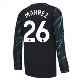 Fotballdrakter Manchester City Mahrez 26 Tredjedrakt 2023-2024 - L/S