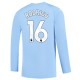 Fotballdrakter Manchester City Rodrigo 16 Hjemmedrakt 2023-2024 - L/S