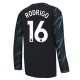 Fotballdrakter Manchester City Rodrigo 16 Tredjedrakt 2023-2024 - L/S