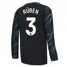 Fotballdrakter Manchester City Ruben 3 Tredjedrakt 2023-2024 - L/S