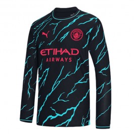 Fotballdrakter Manchester City Tredjedrakt 2023-2024 - L/S