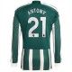 Fotballdrakter Manchester United Antony 21 Bortedrakt 2023-2024 - L/S