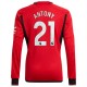 Fotballdrakter Manchester United Antony 21 Hjemmedrakt 2023-2024 - L/S