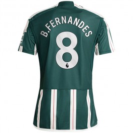 Fotballdrakter Manchester United B.Fernandes 8 Bortedrakt 2023-2024