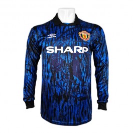 Fotballdrakter Manchester United Bortedrakt Retro 1992-1993 - L/S