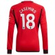 Fotballdrakter Manchester United Casemiro 18 Hjemmedrakt 2023-2024 - L/S