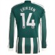 Fotballdrakter Manchester United Eriksen 14 Bortedrakt 2023-2024 - L/S