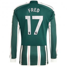 Fotballdrakter Manchester United Fred 17 Bortedrakt 2023-2024 - L/S