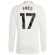 Fotballdrakter Manchester United Fred 17 Tredjedrakt 2023-2024 - L/S