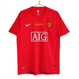 Fotballdrakter Manchester United Hjemmedrakt Champions League Final Retro 2007-2008