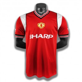 Fotballdrakter Manchester United Hjemmedrakt Retro 1985-1986