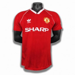 Fotballdrakter Manchester United Hjemmedrakt Retro 1988-1990