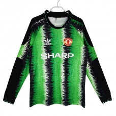 Fotballdrakter Manchester United Hjemmedrakt Retro 1990-1991 - L/S