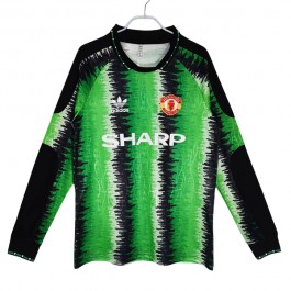 Fotballdrakter Manchester United Hjemmedrakt Retro 1990-1991 - L/S