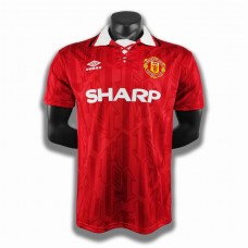 Fotballdrakter Manchester United Hjemmedrakt Retro 1992-1994