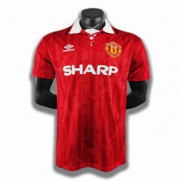 Fotballdrakter Manchester United Hjemmedrakt Retro 1992-1994