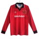 Fotballdrakter Manchester United Hjemmedrakt Retro 1994-1996 - L/S