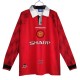 Fotballdrakter Manchester United Hjemmedrakt Retro 1996-1997 - L/S