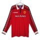 Fotballdrakter Manchester United Hjemmedrakt Retro 1998-1999 - L/S