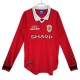 Fotballdrakter Manchester United Hjemmedrakt Retro 1999-2000 - L/S