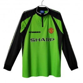 Fotballdrakter Manchester United Keeper Hjemmedrakt Retro 1998-1999 - L/S