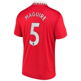 Fotballdrakter Manchester United Maguire 5 Hjemmedrakt 2022-2023