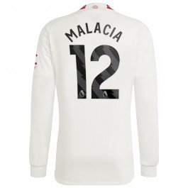 Fotballdrakter Manchester United Malacia 12 Tredjedrakt 2023-2024 - L/S