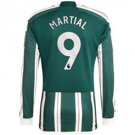 Fotballdrakter Manchester United Martial 9 Bortedrakt 2023-2024 - L/S