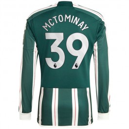 Fotballdrakter Manchester United McTominay 39 Bortedrakt 2023-2024 - L/S