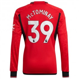 Fotballdrakter Manchester United McTominay 39 Hjemmedrakt 2023-2024 - L/S