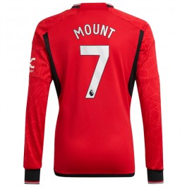 Fotballdrakter Manchester United Mount 7 Hjemmedrakt 2023-2024 - L/S