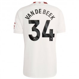 Fotballdrakter Manchester United Van De Beek 34 Tredjedrakt 2023-2024