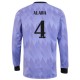 Fotballdrakter Real Madrid Alaba 4 Bortedrakt 2022-2023 - L/S
