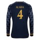 Fotballdrakter Real Madrid Alaba 4 Bortedrakt 2023-2024 - L/S