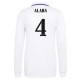 Fotballdrakter Real Madrid Alaba 4 Hjemmedrakt 2022-2023 - L/S