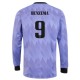 Fotballdrakter Real Madrid Benzema 9 Bortedrakt 2022-2023 - L/S