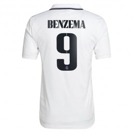 Fotballdrakter Real Madrid Benzema 9 Hjemmedrakt 2022-2023